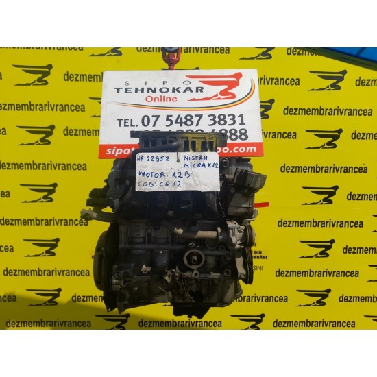 MOTOR NISSAN MICRA, 1.2 BENZINA, AN 2002-2008