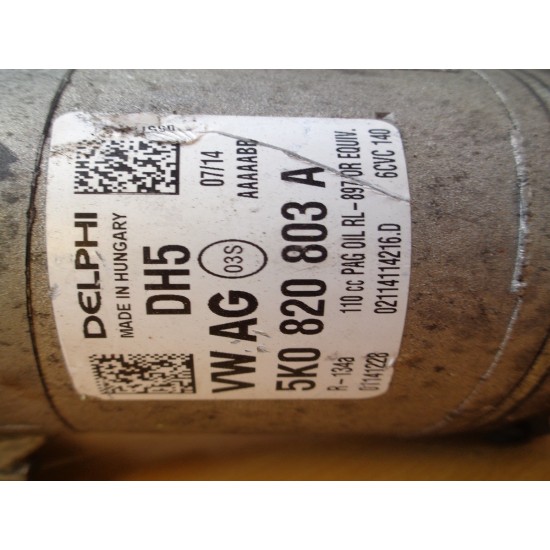 COMPRESOR AC VOLKSWAGEN POLO 1.6 DIESEL AN 2009-2016