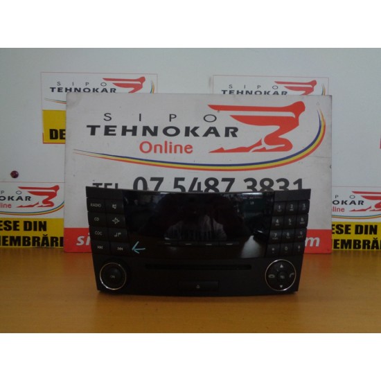 RADIO CD MERCEDES CLASA E W211, AN 2002-2008