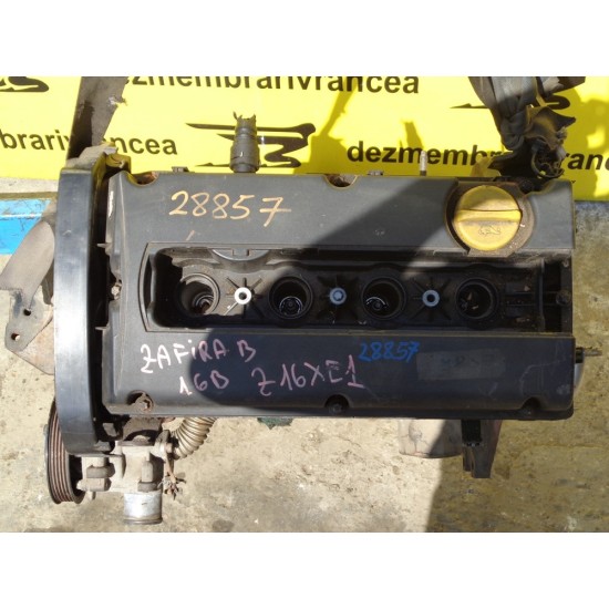 MOTOR OPEL ZAFIRA B, 1.6 BENZINA, AN 2005
