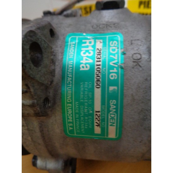 COMPRESOR AC CITROEN BERLINGO 2.0 DIESEL AN 2001-2009 COMPRESOR AC CITROEN BERLINGO 2.0 DIESEL AN 2001-2009