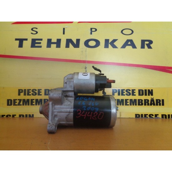 ELECTROMOTOR DACIA LOGAN, 1,6 BENZINA, AN 2009, 16V ELECTROMOTOR DACIA LOGAN, 1,6 BENZINA, AN 2009, 16V