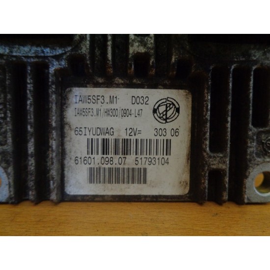 CALCULATOR MOTOR FIAT 500, 1.2 BENZINA, AN 2007 CALCULATOR MOTOR FIAT 500, 1.2 BENZINA, AN 2007