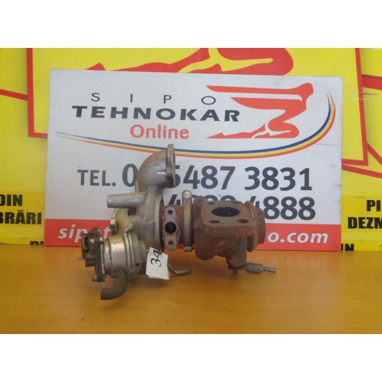 TURBINA PEUGEOT 2008, 1.4 HDI, AN 2014, EURO 5 - TIJA ACTUATOR TAIATA TURBINA PEUGEOT 2008, 1.4 HDI, AN 2014, EURO 5 - TIJA ACTUATOR TAIATA