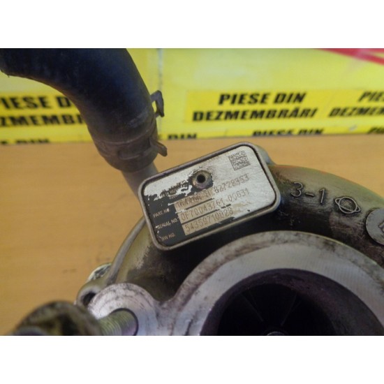 TURBINA NISSAN NOTE, 1.5 DCI, AN 2009-2014 TURBINA NISSAN NOTE, 1.5 DCI, AN 2009-2014