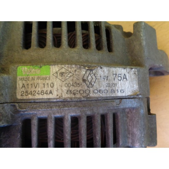 ALTERNATOR RENAULT TWINGOO, 1.2 BENZINA, AN 2004