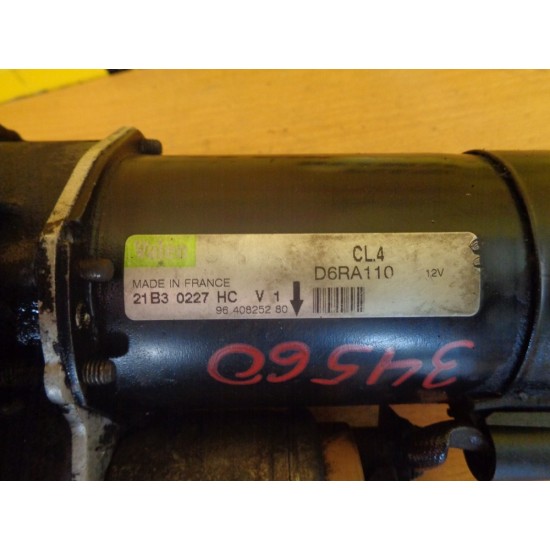 ELECTROMOTOR PEUGEOT 206, 1.4 HDI, AN 2003 ELECTROMOTOR PEUGEOT 206, 1.4 HDI, AN 2003