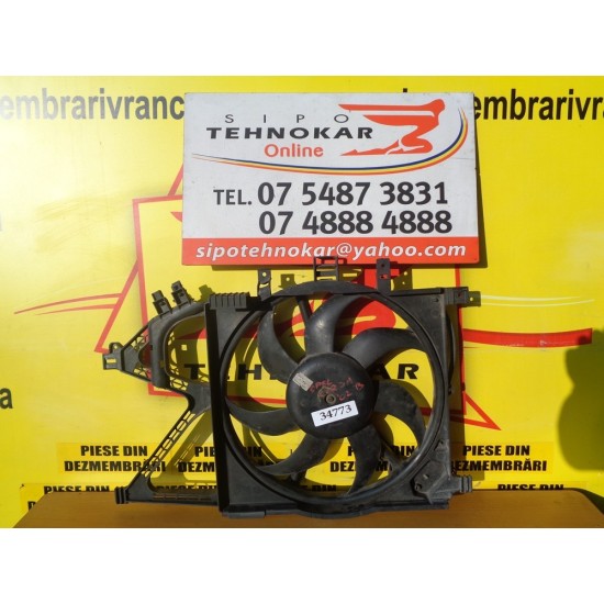 ELECTROVENTILATOR OPEL CORSA C, AN 2000-2006 ELECTROVENTILATOR OPEL CORSA C, AN 2000-2006