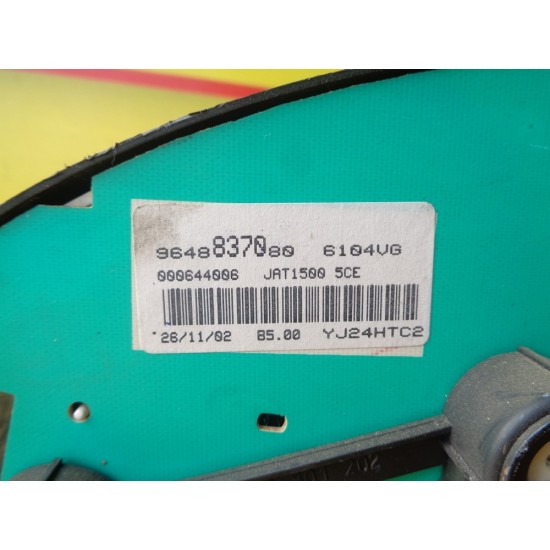 CEAS BORD PEUGEOT 206 1.4 BENZINA, AN 1998-2006