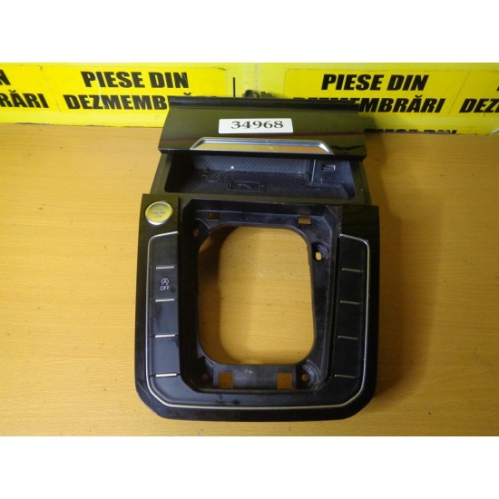 CONSOLA MANETA CU SUPORT TELEFON SI BUTON START VOLKSWAGEN PASSAT B8, AN 2015 CONSOLA MANETA CU SUPORT TELEFON SI BUTON START VOLKSWAGEN PASSAT B8, AN 2015