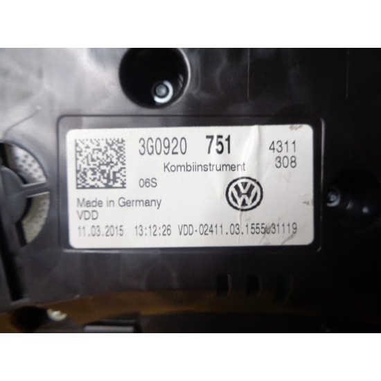 CEAS BORD VOLKSWAGEN PASSAT B8 1.6 TDI, AN 2015