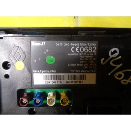 DISPLAY NAVIGATIE RENAULT MEGANE III, AN 2008-2016 DISPLAY NAVIGATIE RENAULT MEGANE III, AN 2008-2016