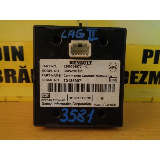 JOYSTICK RENAULT LAGUNA II, AN 2005-2008COD INTERN : 7L6927135D