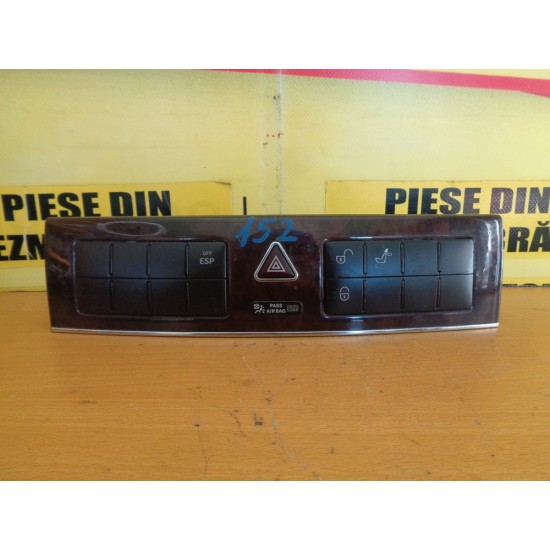 PANOU BUTON AVARII/ ESP/BLOCARE MERCEDES CLASA C W203, AN 2001-2007 PANOU BUTON AVARII/ ESP/BLOCARE MERCEDES CLASA C W203, AN 2001-2007