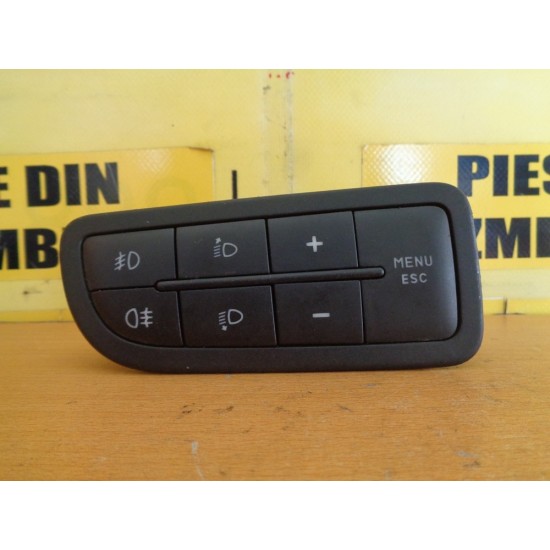 PANOU COMENZI LUMINI CEATA / PROIECTOARE FIAT GRANDE PUNTO , AN 2005-2008