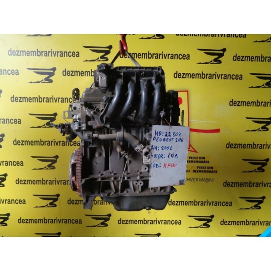 MOTOR PEUGEOT 206 1.4 BENZINA, AN 2002