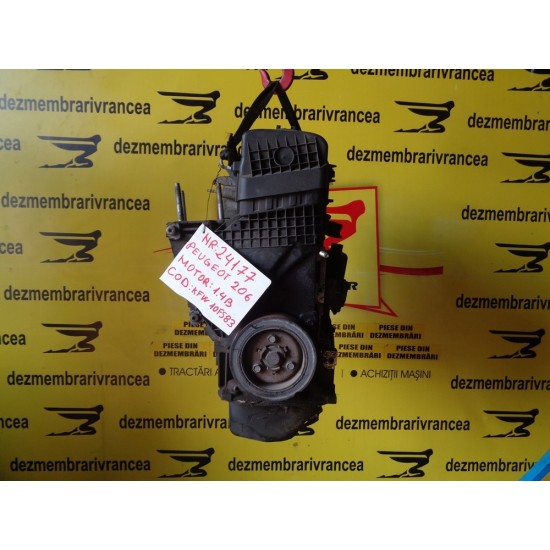 MOTOR PEUGEOT 206 1.4 BENZINA, AN 2002-2007
