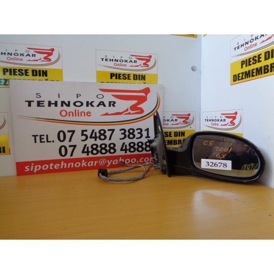 OGLINDA DREAPTA CITROEN C5 AN 2001 OGLINDA DREAPTA CITROEN C5 AN 2001