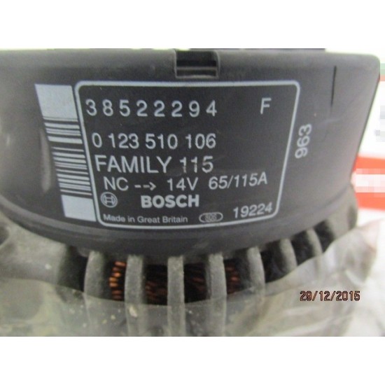ALTERNATOR CHRYSLER VOYAGER 2.5 DIESEL AN 1998-2003 ALTERNATOR CHRYSLER VOYAGER 2.5 DIESEL AN 1998-2003