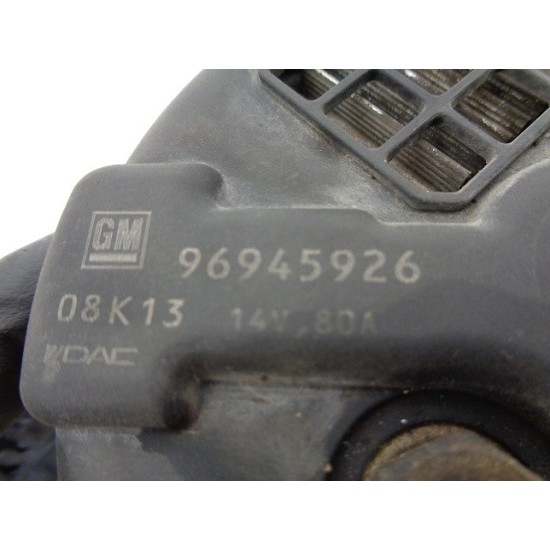 ALTERNATOR CHEVROLET AVEO 1.2 BENZINA AN 2006-2011 ALTERNATOR CHEVROLET AVEO 1.2 BENZINA AN 2006-2011