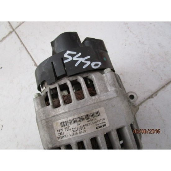 ALTERNATOR FIAT PUNTO EVO 900 BENZINA AN 2011 ALTERNATOR FIAT PUNTO EVO 900 BENZINA AN 2011