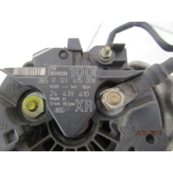 ALTERNATOR OPEL CORSA 1.2/1.4/1.6 BENZINA AN 2005-2011 ALTERNATOR OPEL CORSA 1.2/1.4/1.6 BENZINA AN 2005-2011
