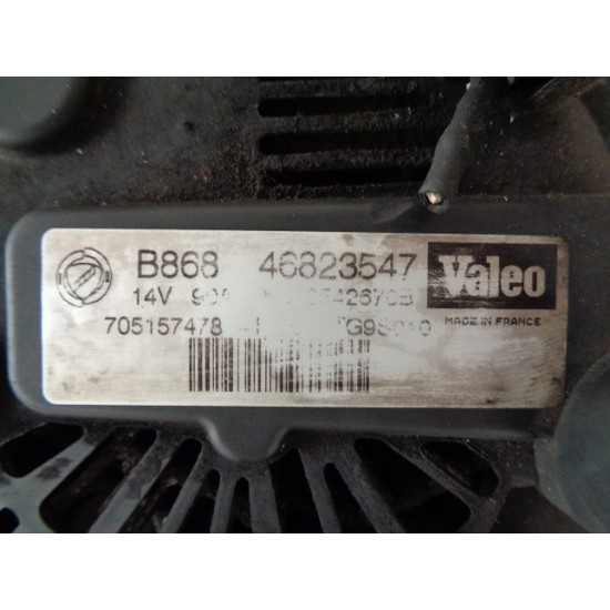ALTERNATOR FIAT PANDA II SERIE 1.3 DIESEL AN 2004-2012 ALTERNATOR FIAT PANDA II SERIE 1.3 DIESEL AN 2004-2012
