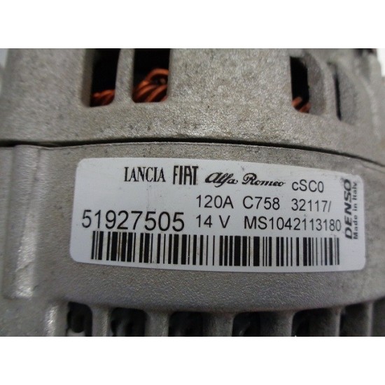 ALTERNATOR FIAT 500X 1.3 DIESEL AN 2014-2020