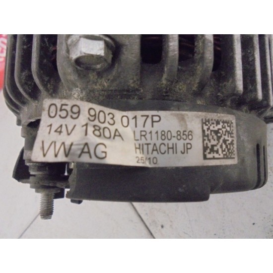 ALTERNATOR AUDI A7 3.0 TDI AN 2010-2017 ALTERNATOR AUDI A7 3.0 TDI AN 2010-2017