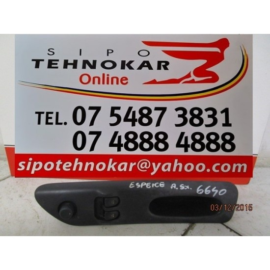 BUTOANE GEAMURI ELECTRICE STANGA FATA RENAULT ESPACE 1996-2002 BUTOANE GEAMURI ELECTRICE STANGA FATA RENAULT ESPACE 1996-2002